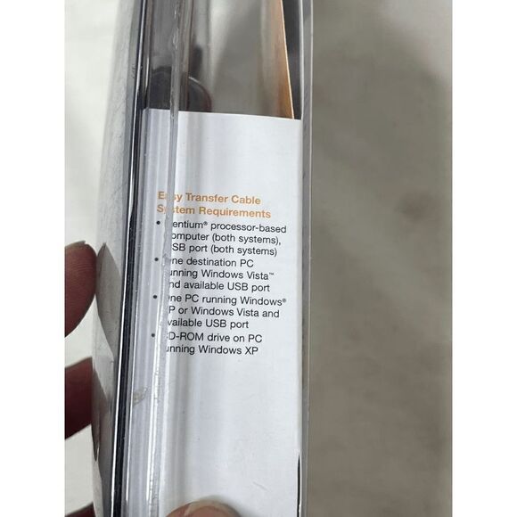 NEW Belkin Easy Transfer Cable for windows Vista 8ft including software - Picture 3 of 6